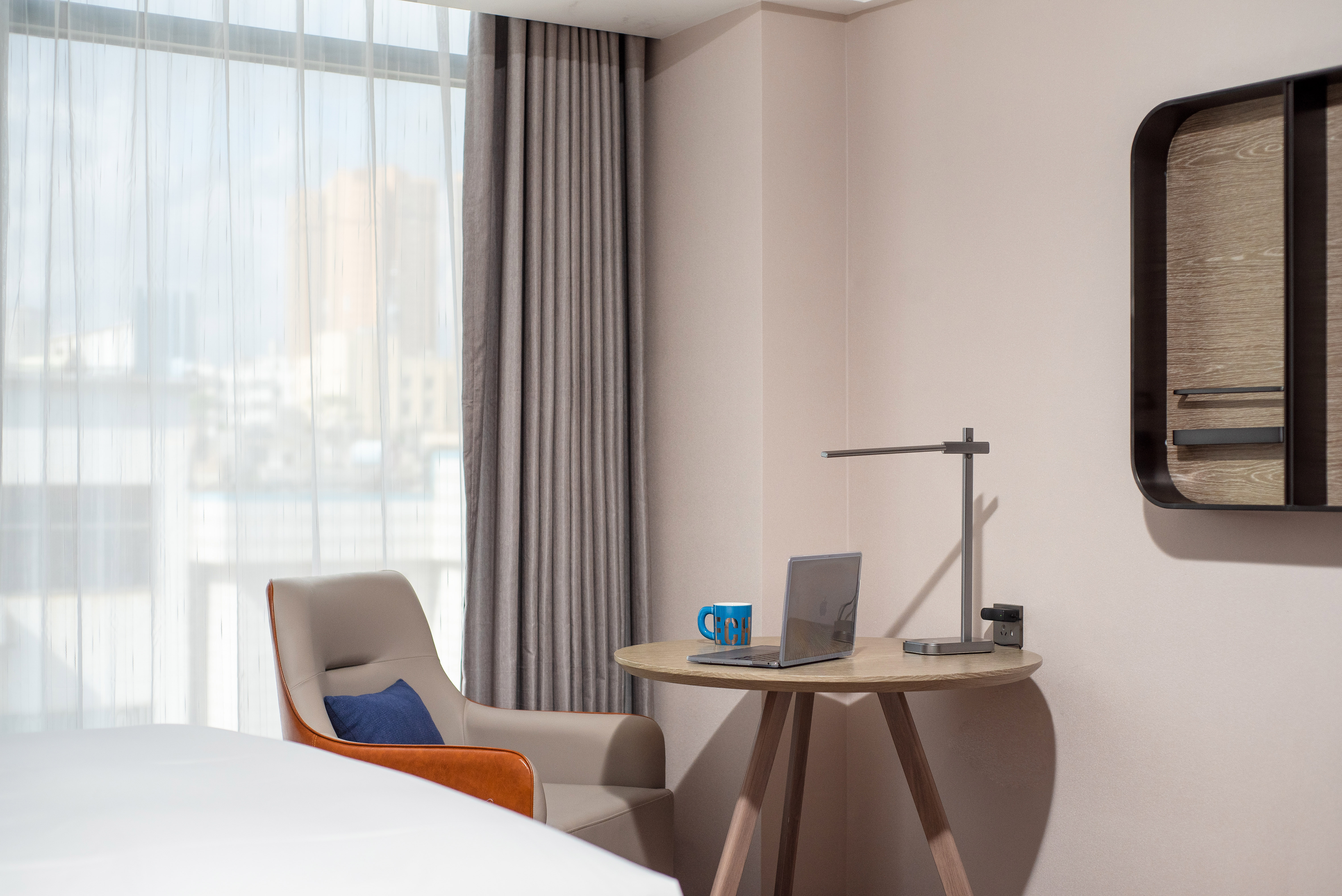 高级双床房（北欧轻奢风+超大落地窗+舒适床品+乾湿三分离）