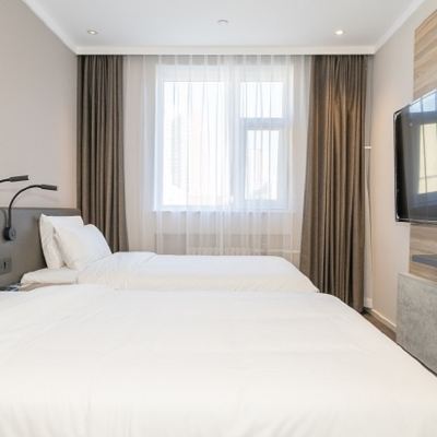 舒壓豪華雙床房 漢庭優佳飯店（北京國貿店）優惠