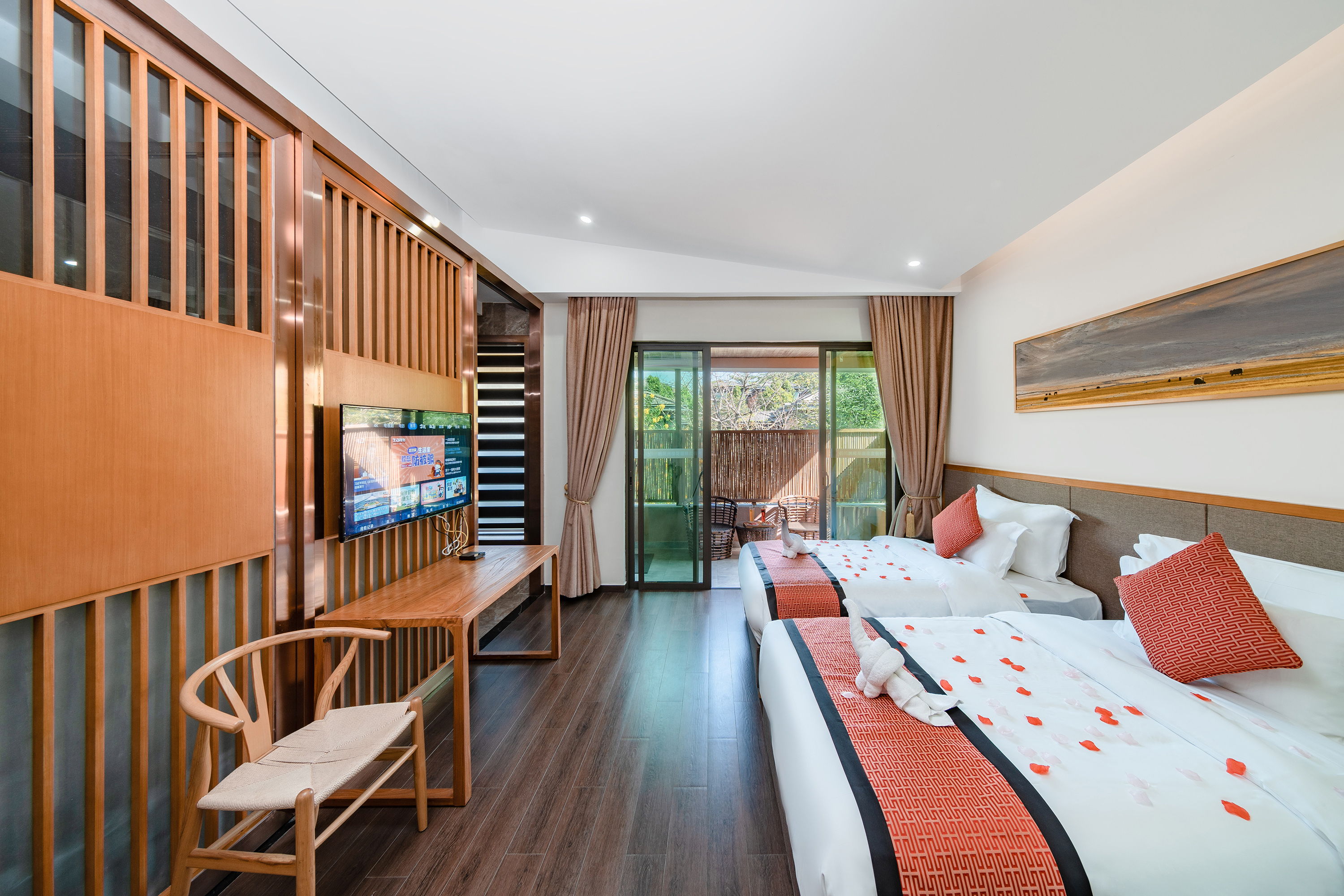 豪华六房泳池别墅（ 麻将机）