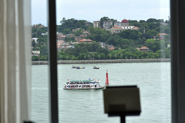 高级鼓浪屿海景双床房（180度海上日落）