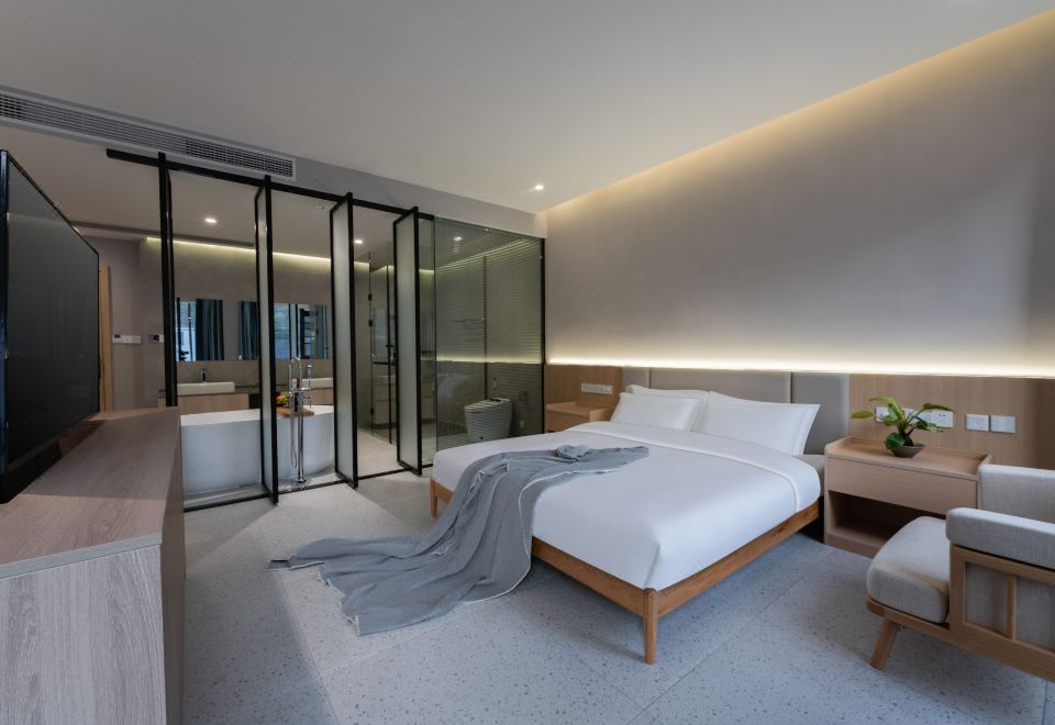 Qiewen Guanlan Double Bed Room