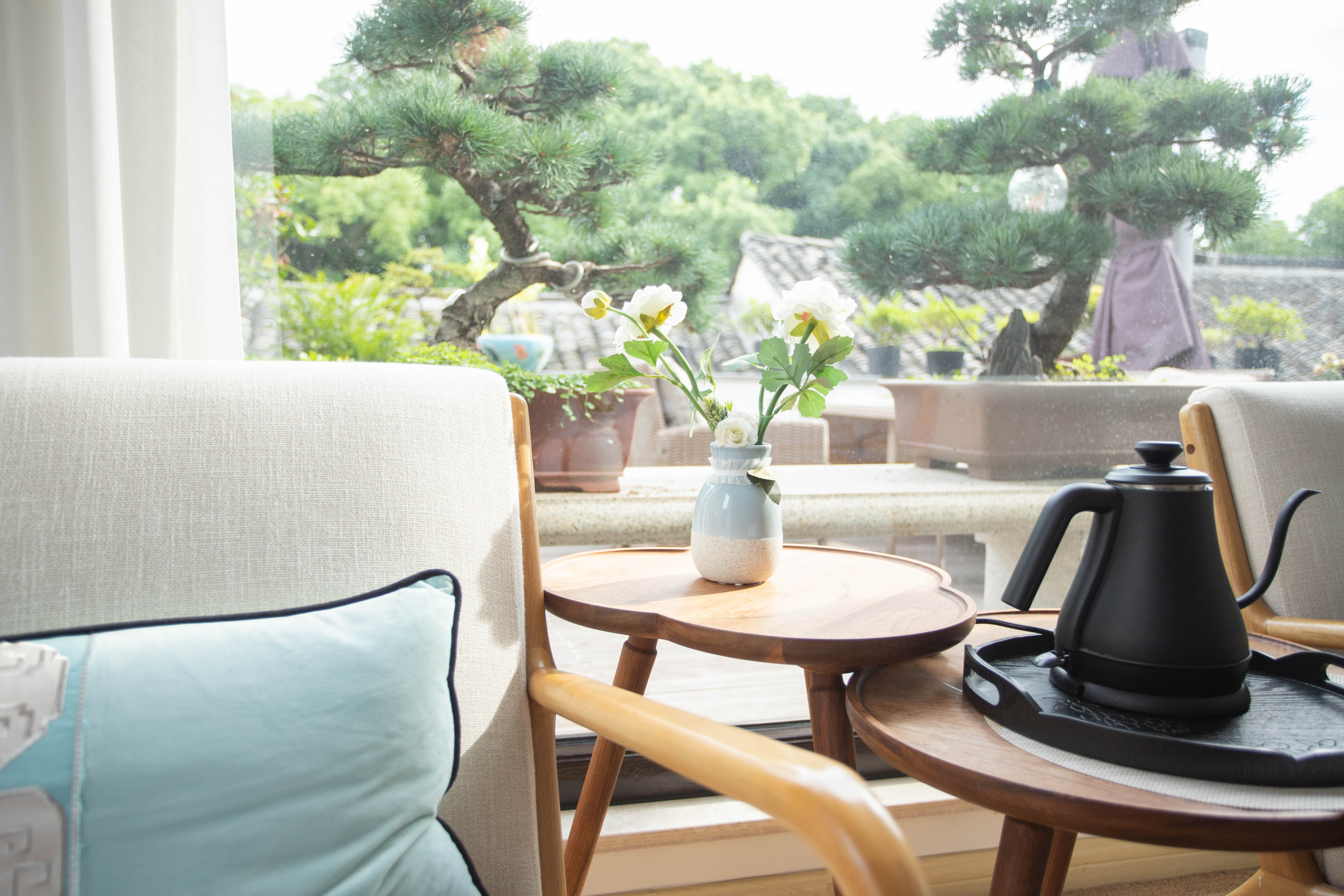 悠悦豪华全景露台双床家庭房