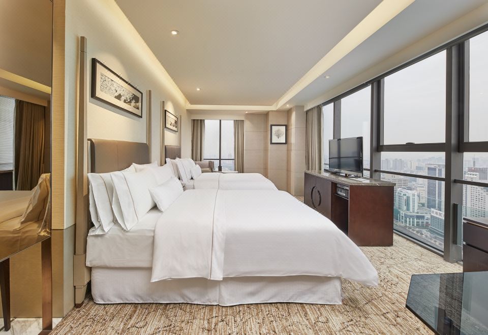 豪華江景雙床房