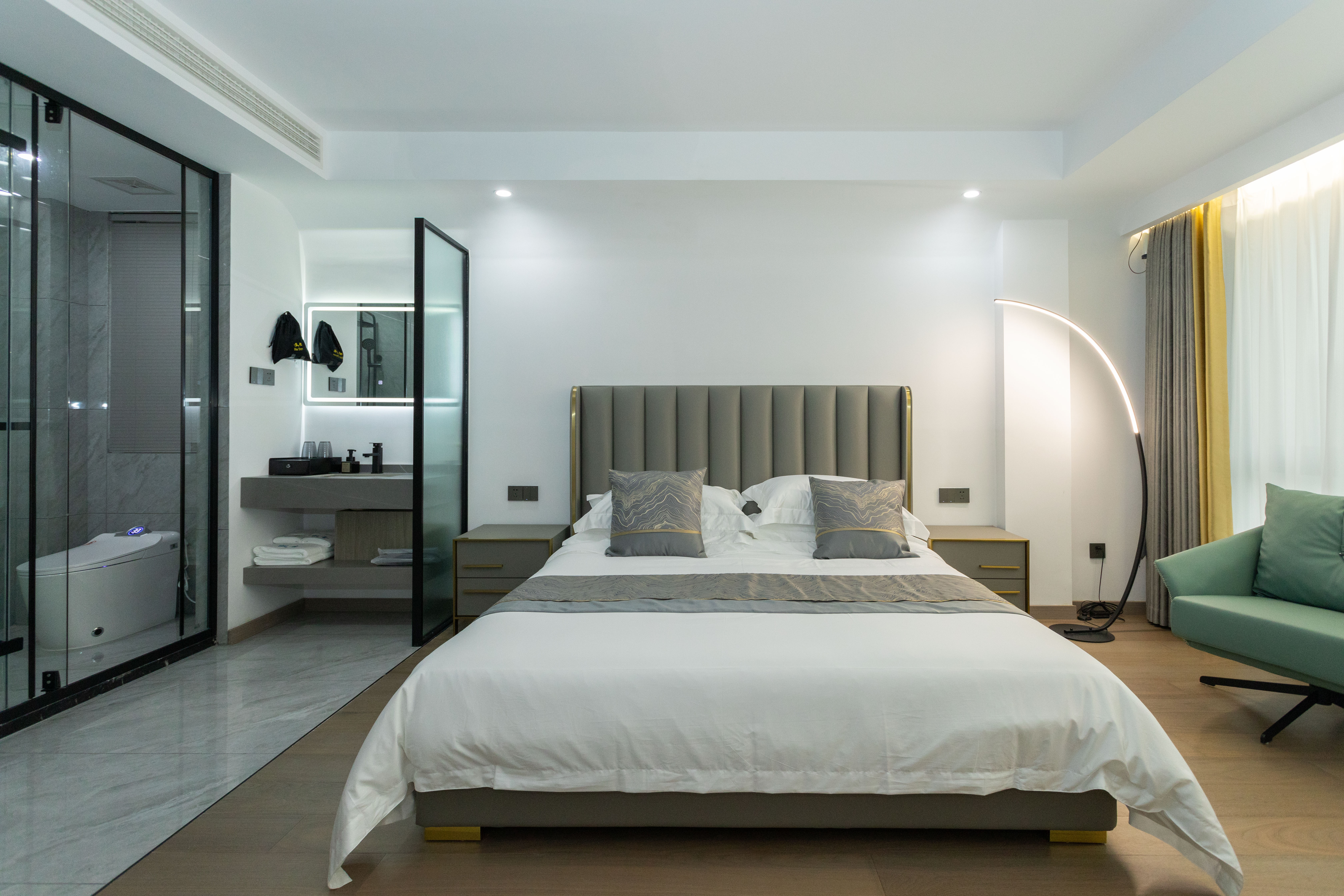 海林·景观商务大床房『智能马桶+乳胶床垫』