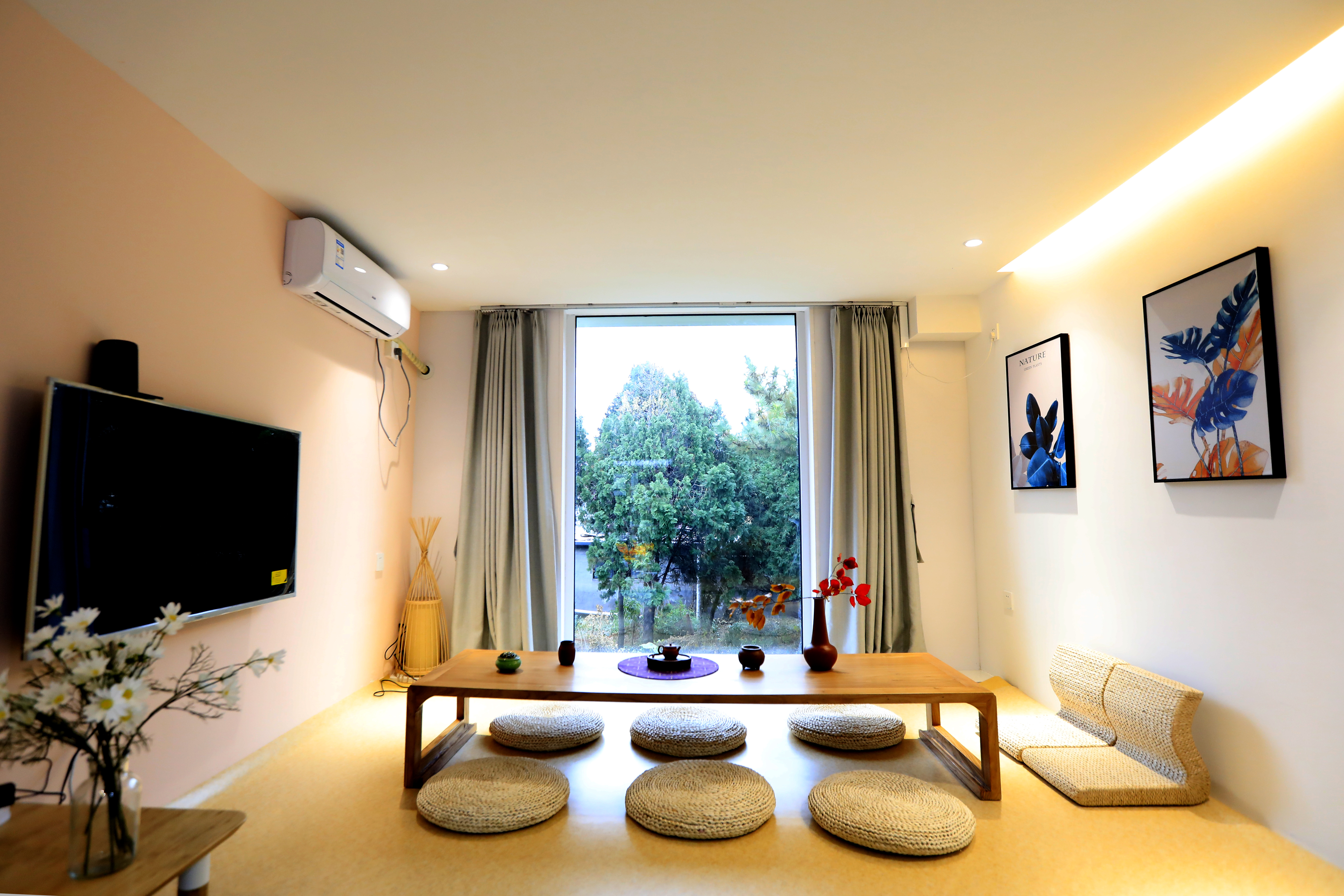 观海loft双床房（全景榻榻米+独卧大床）