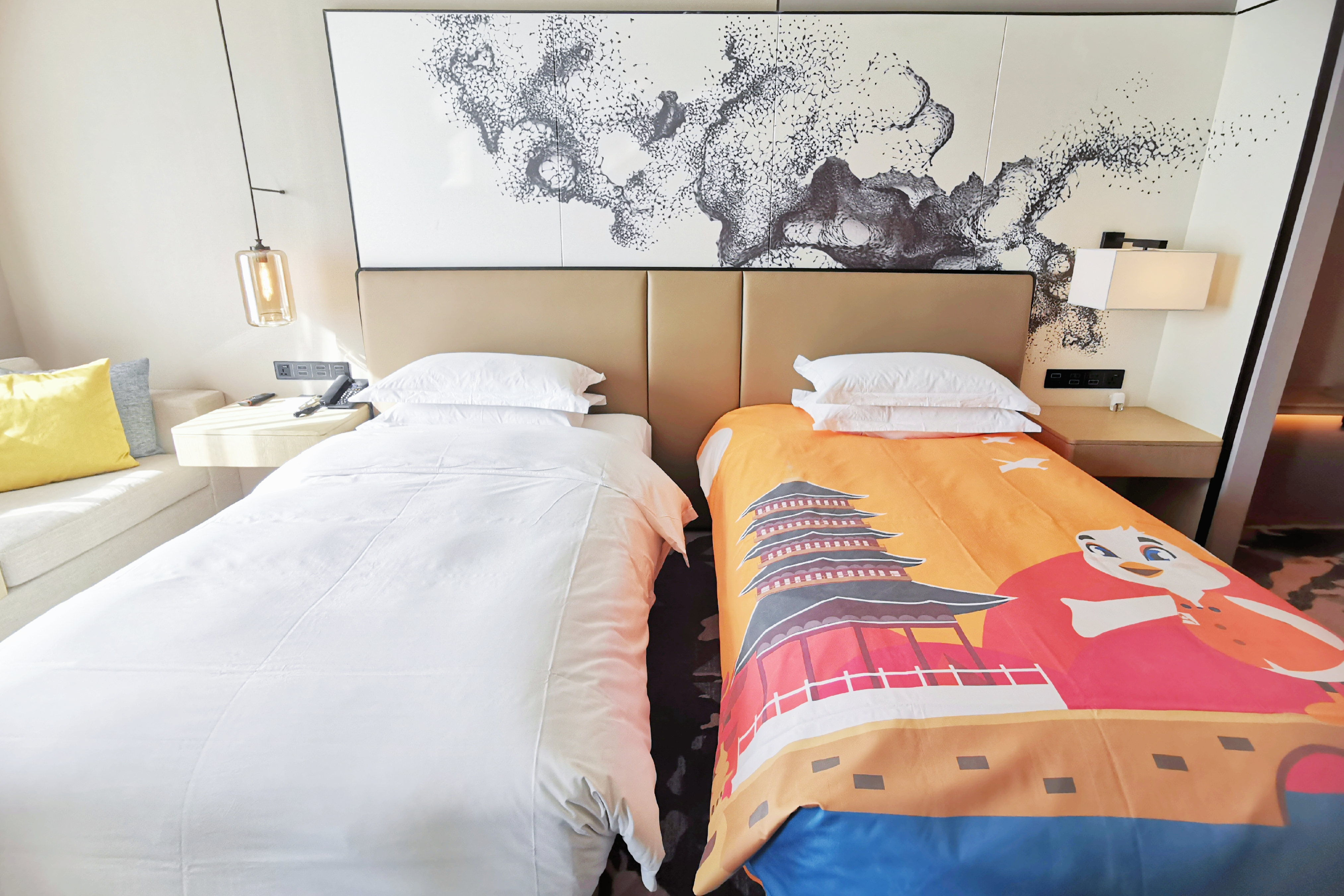 安安亲子双床房