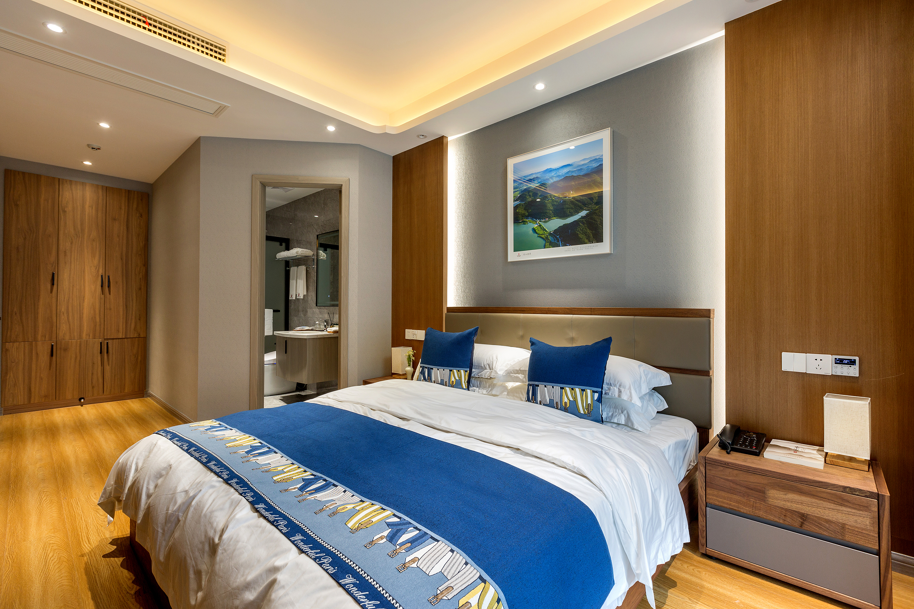 园林景观大床房