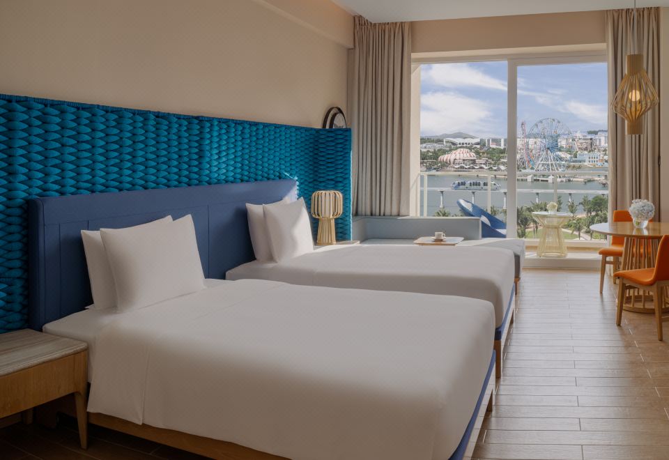 樂園景雙床房｜煙花景觀臺