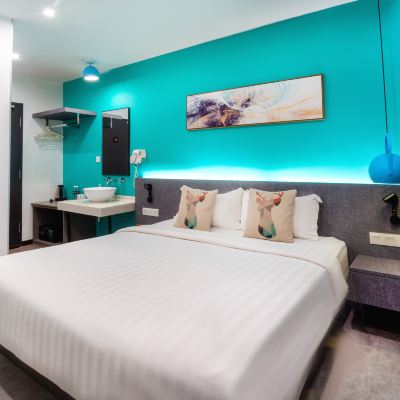 高級特大床房 蘋果酒店 檳城時代廣場優惠