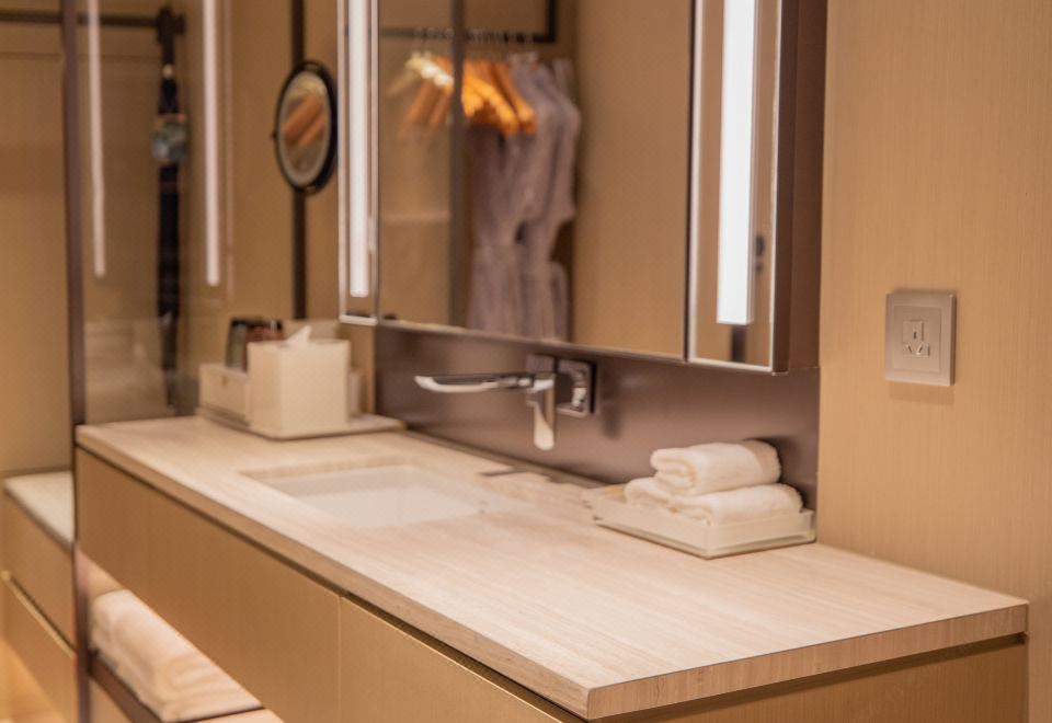 豪華城市景觀大床房