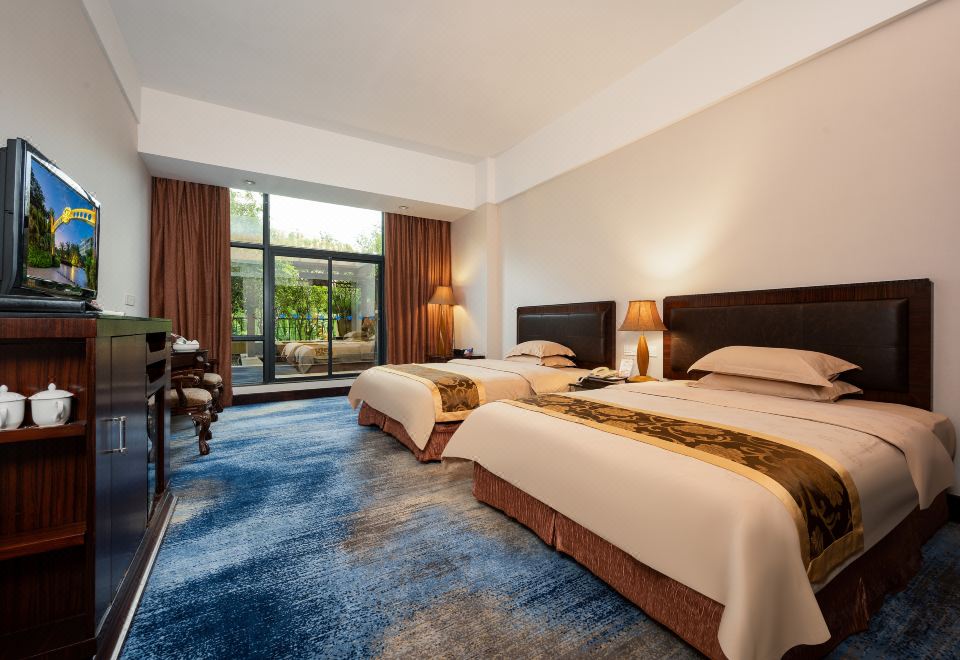 Cloud Nine Resort HotelAmerican-Style Garden Hot Spring Room (2 Beds)