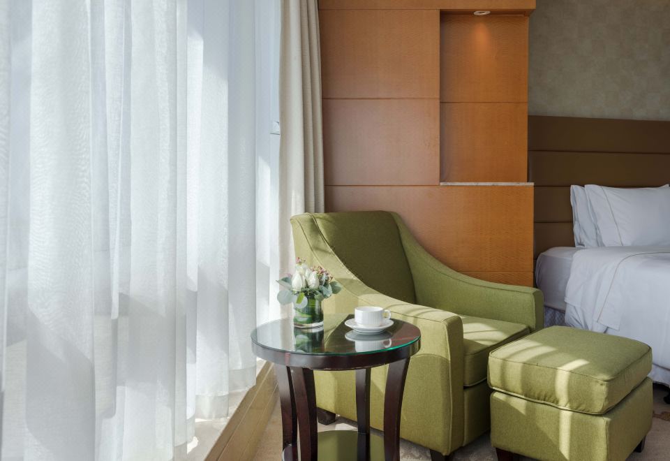 尊享更高楼层湖景双床房·享玄武湖紫金山美景