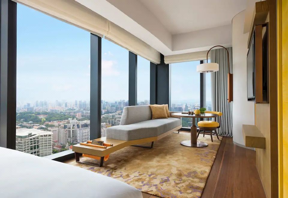 Andaz SingaporeI King Bed Corner City View, Deluxe