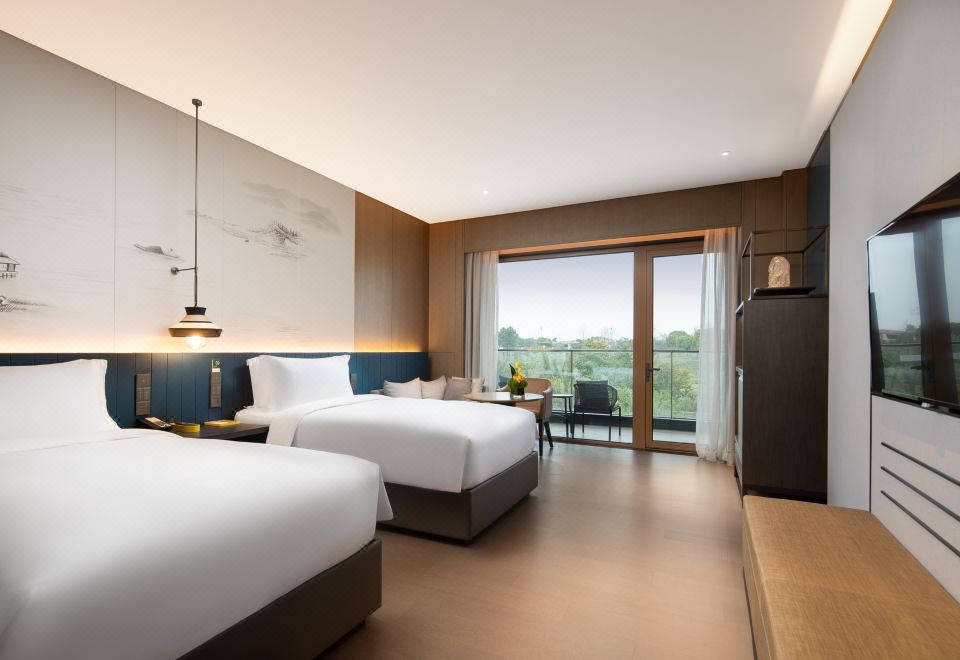 Mhub by MGM Nanjing JiangningGuestroom - Golf Course-View (2 beds) (Balcony)