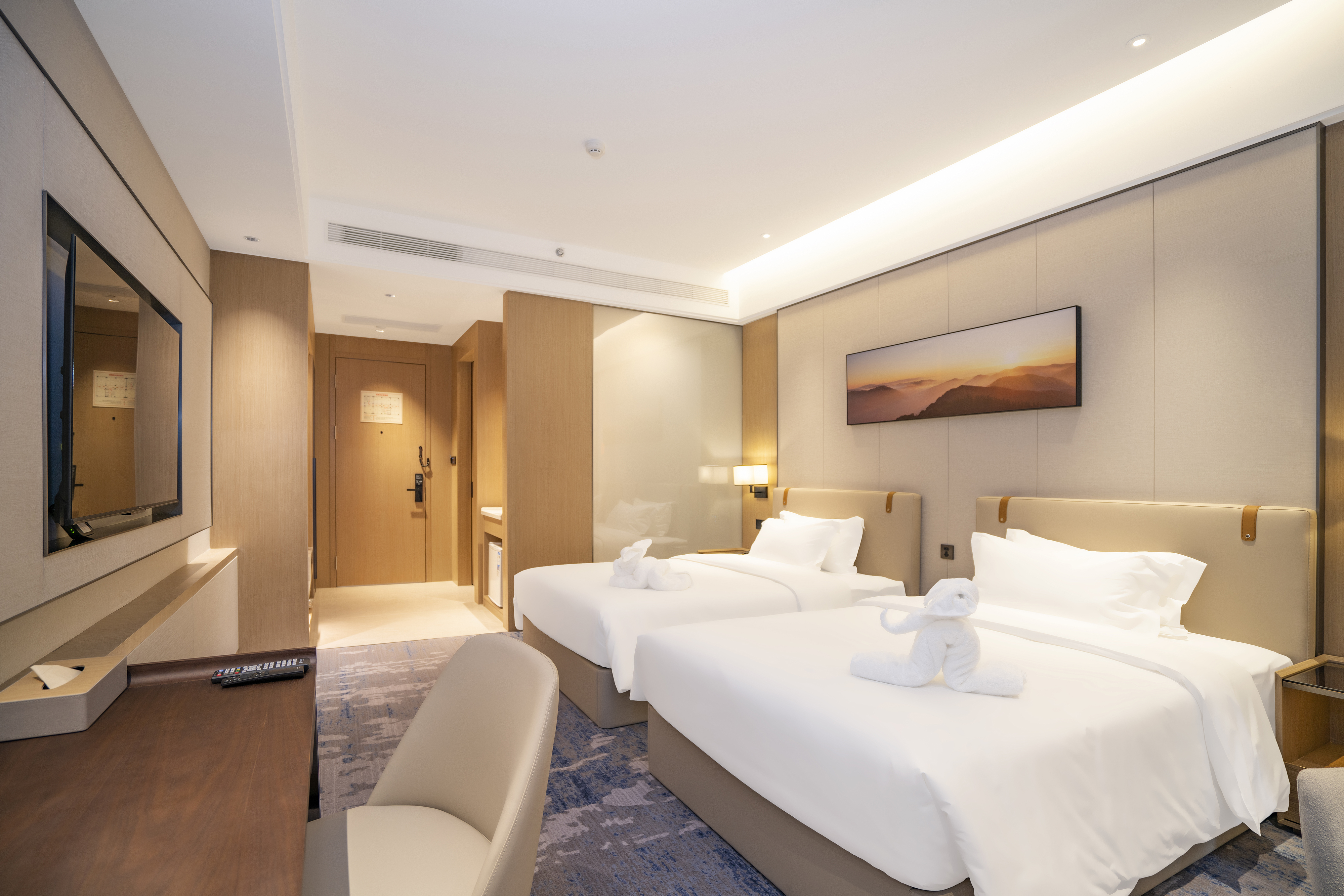 行政双床房【深睡舒眠床垫+舒睡羽绒被+衞浴乾湿分离】