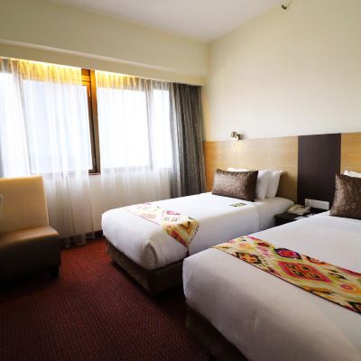 Bilik kembar premium Kupon Hotel Grand Continental Kuala Lumpur