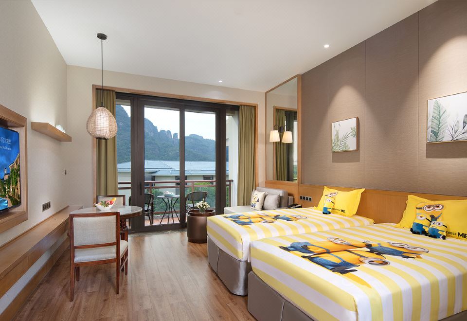 C&D Resort,Wuyi MountainXin Yue Tower Family Theme Twin Room (New Building)
