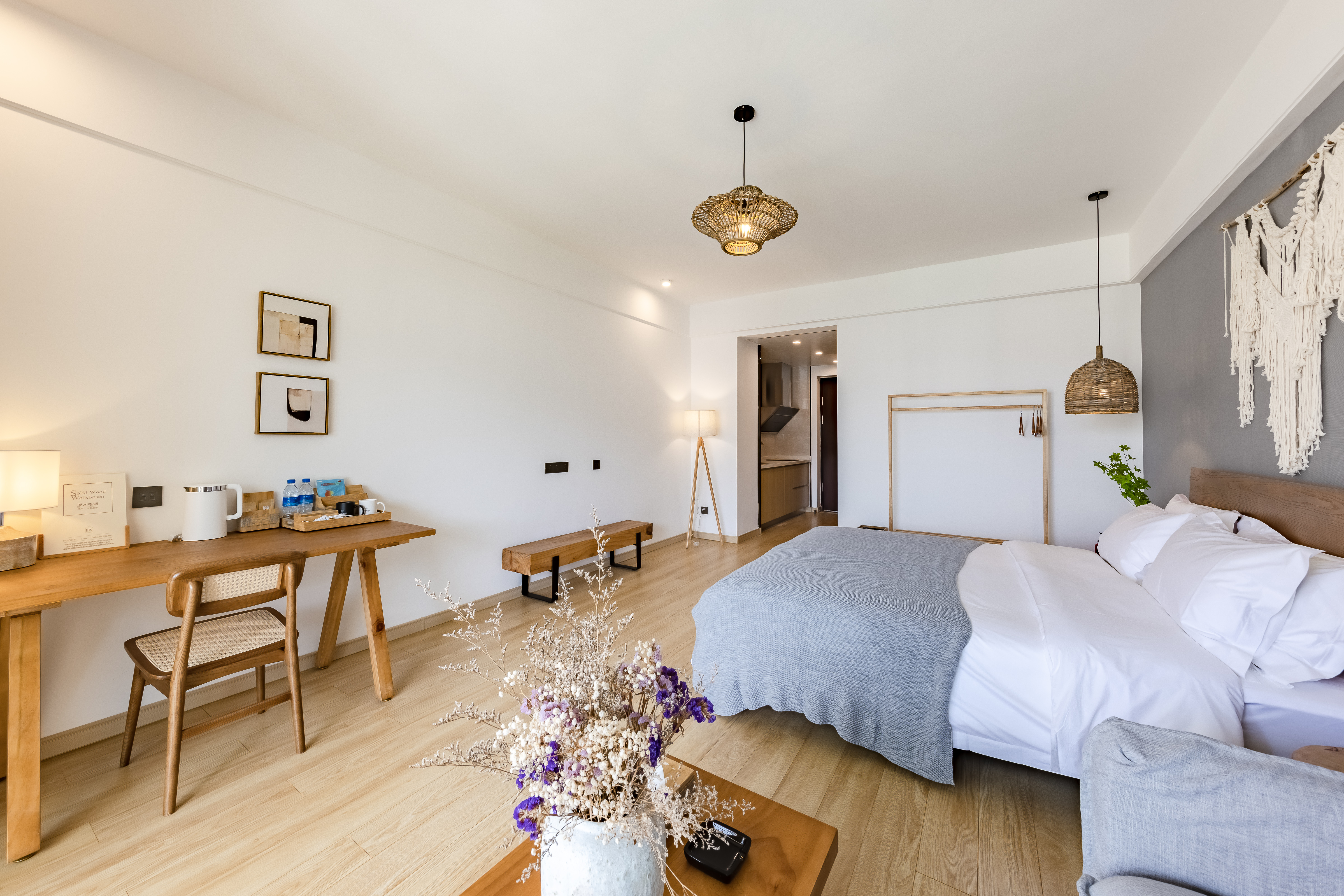 漫山·园景大床房