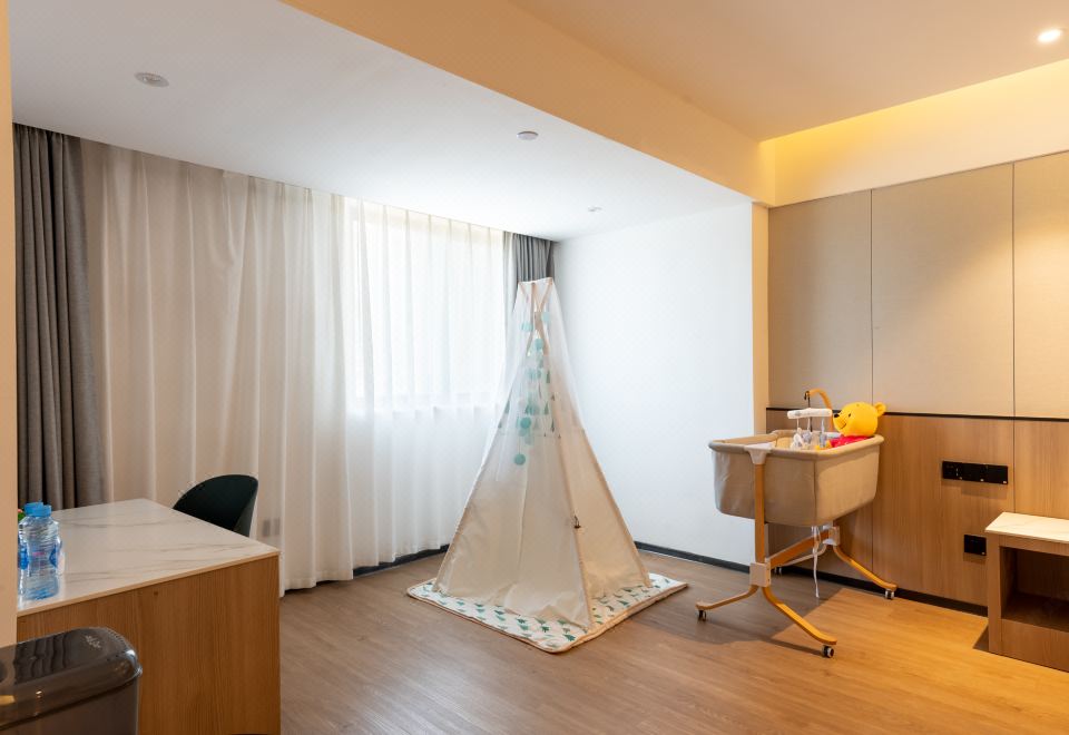 安澜·乐享亲子家庭房【小童帐篷+宝宝摇篮】