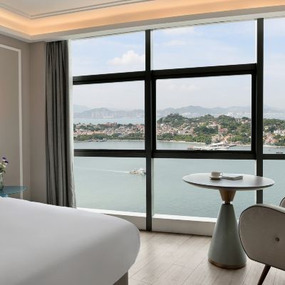 豪華海景大床房 廈門中山路步行街海景美居飯店優惠