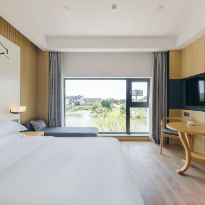 湖景大床房 西塘牧月飯店優惠