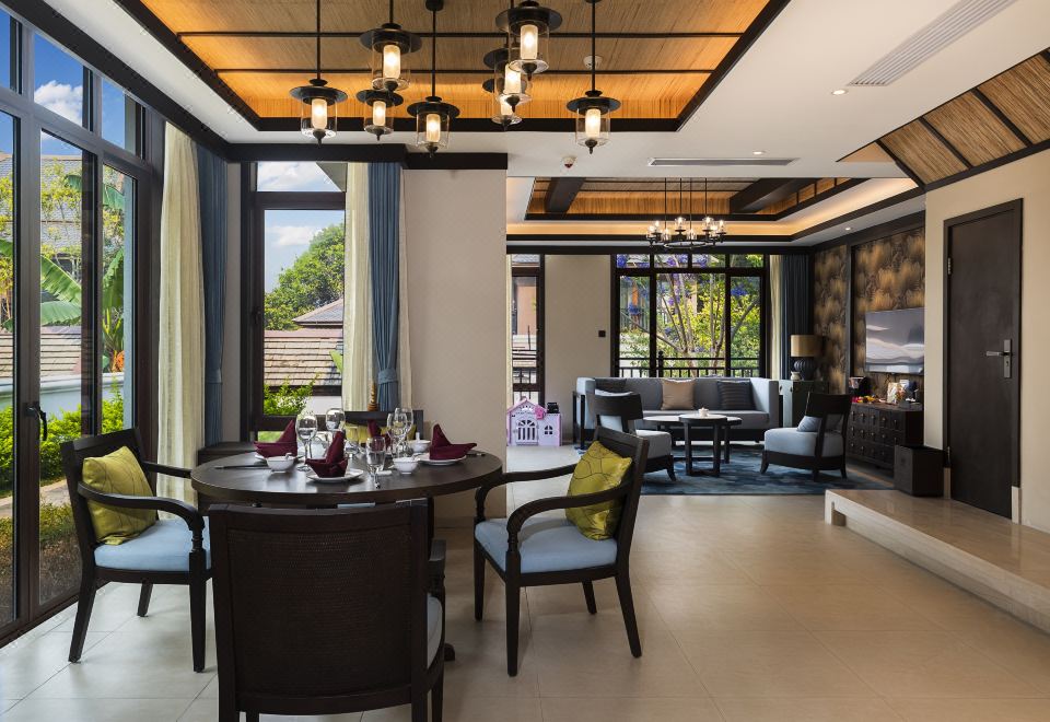 温泉庭院双卧别墅