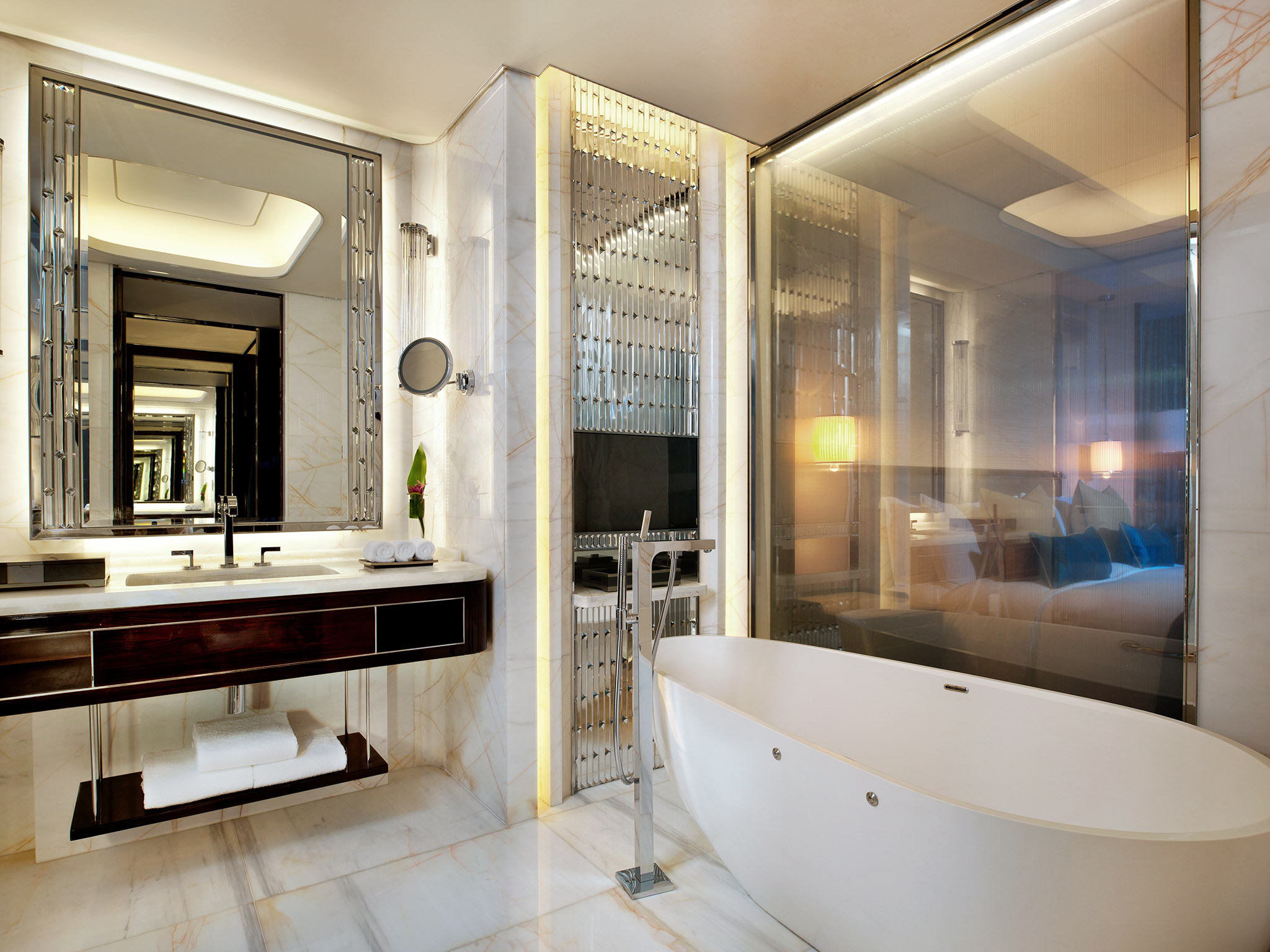 福瑞城景大床房 ?盡覽天際線璀璨燈火?