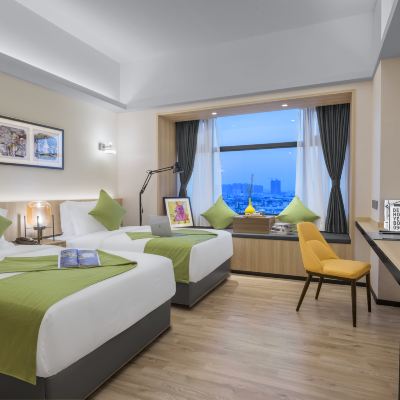 雅緻舒適雙床房|乾濕分離 瑞濤酒店（佛山順德清暉園店）優惠