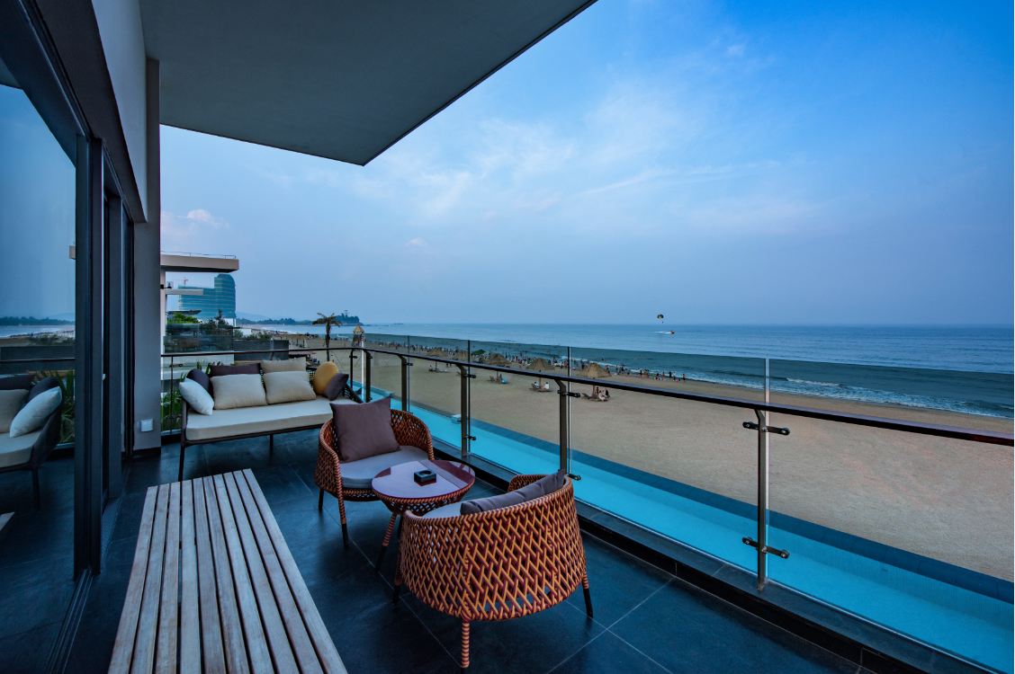 露台海景套房（金可儿床垫+汉斯格雅衞浴）