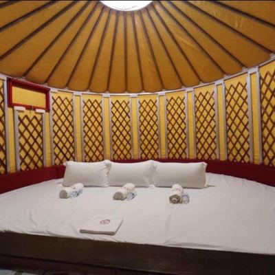 Superior Mongolian Yurt With Private Bathroom