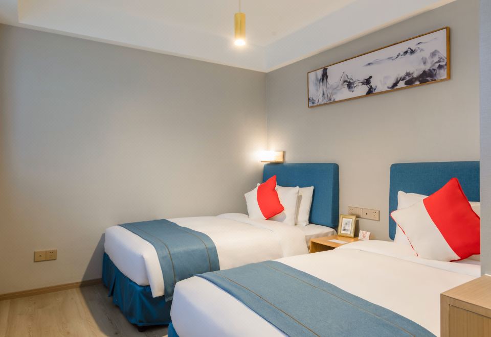 Sunshine City Tsuen Wan Hotel (Xi'an Hi-tech Dadu Dian Shop)Exclusive 2-Bedroom Family Suite With Kitchen & Tub