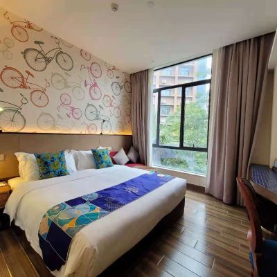 騎樓·南洋特色大床房（古鎮風貌+冰箱+客家思鄉） 南洋客棧（華僑城甘坑古鎮店）優惠