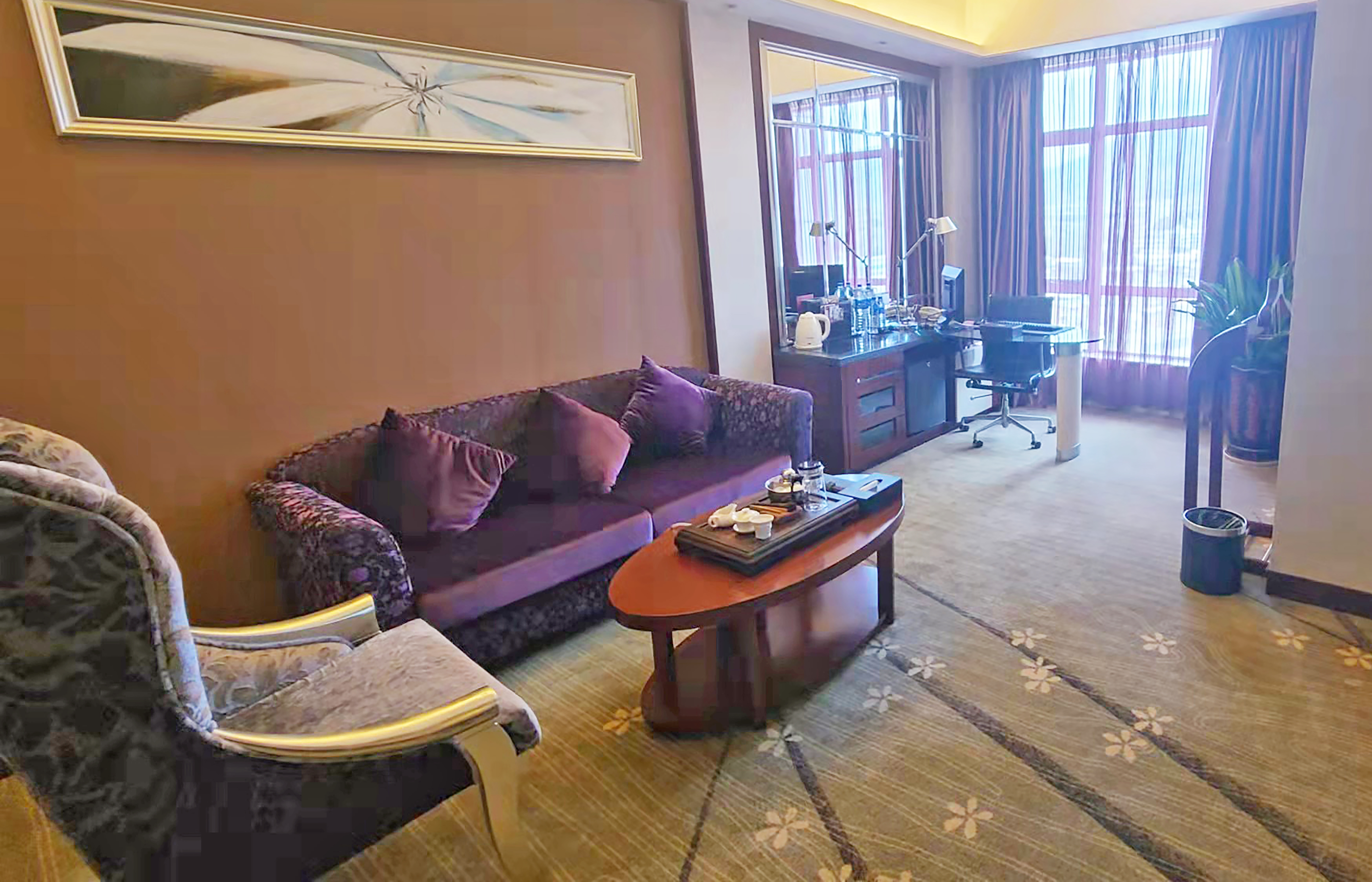 豪华城景套房（270°全景天幕+城中漫居+慕斯床品）