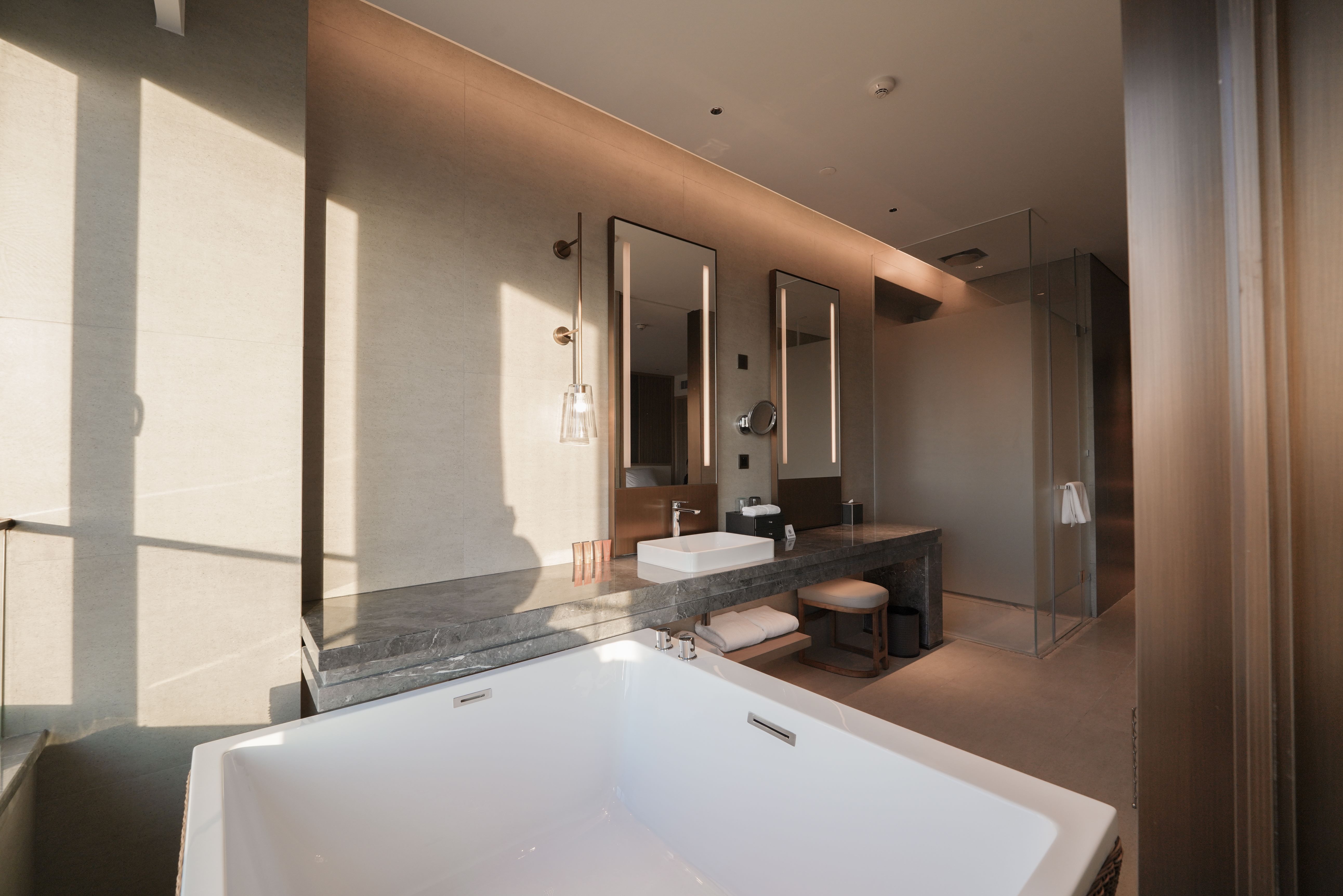 豪华双床私汤温泉房