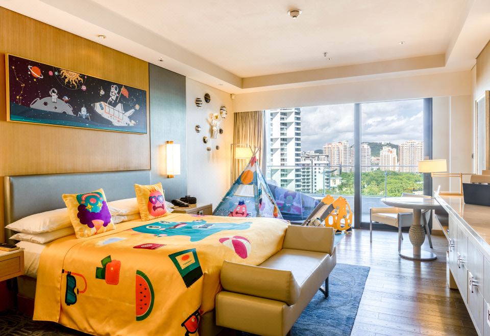 星奇宝贝亲子主题大床房【海景】