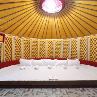 Superior Deluxe Mongolian Yurt With Private Bathroom