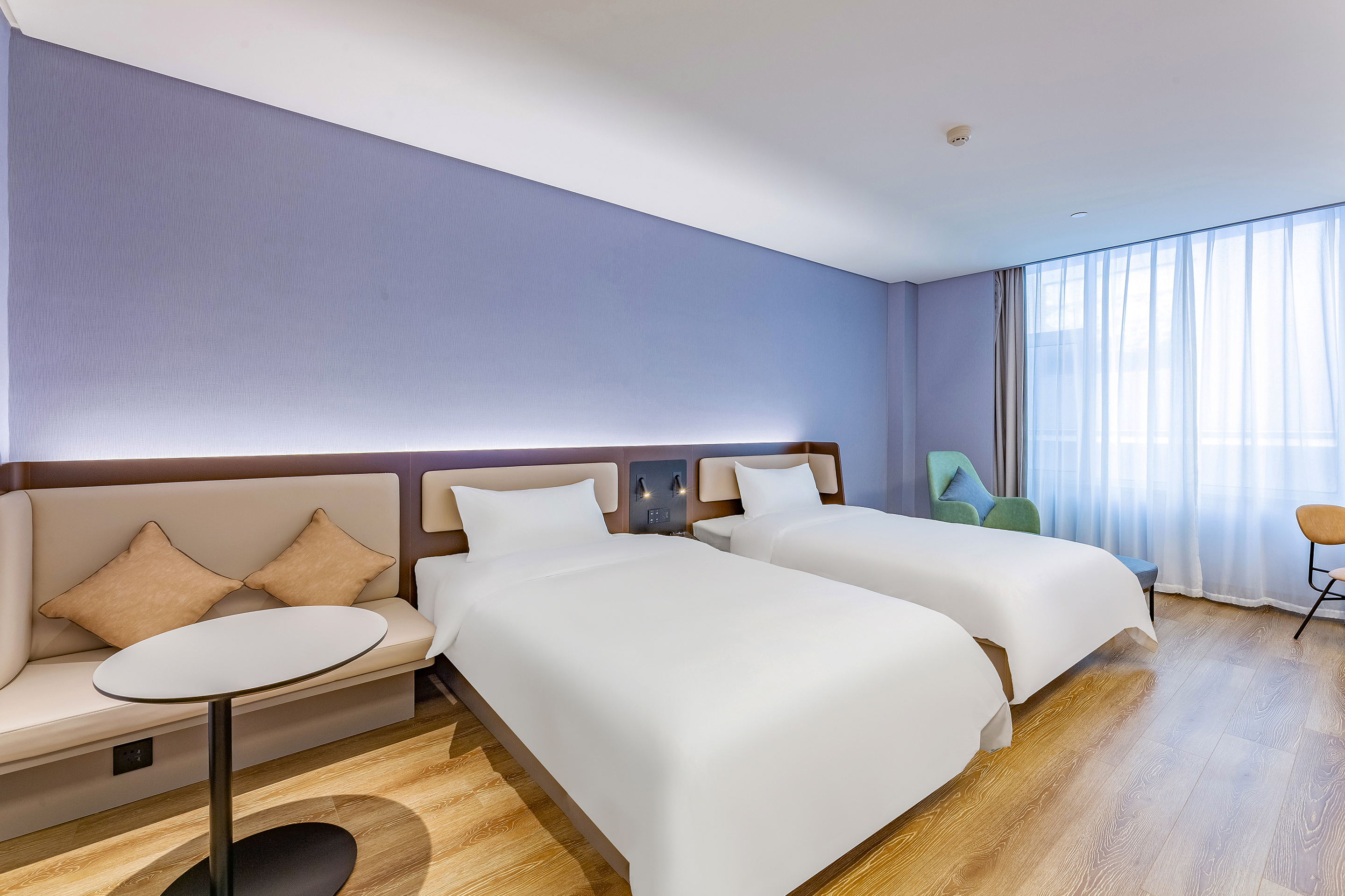 双床房（金可儿床垫+智能投屏）