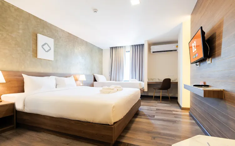 ห้องดีลักซ์ 3 ท่าน