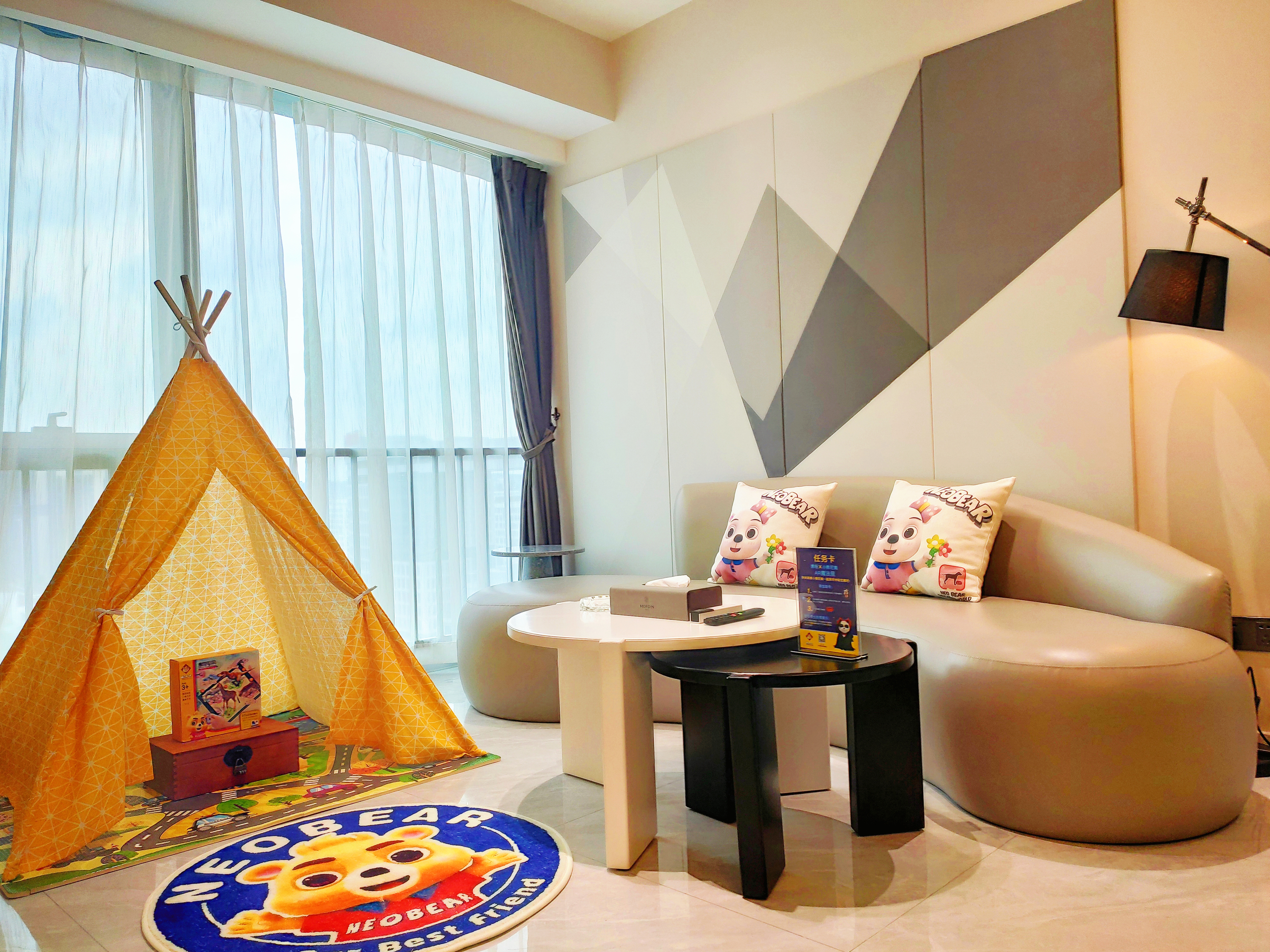 公寓楼两房一厅亲子房套房