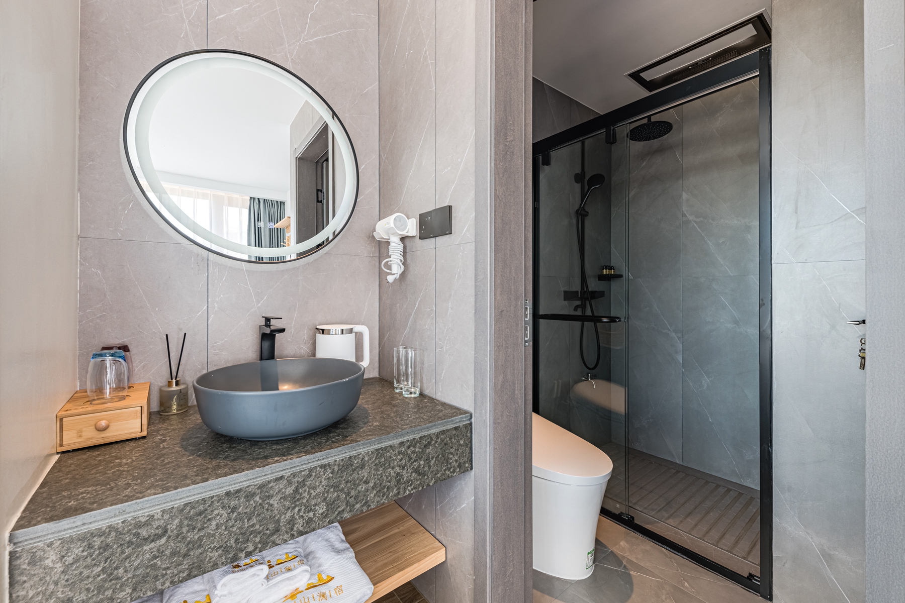 觀瀾-270°海景大床房（雙面采光+舒適深眠+近沙灘）