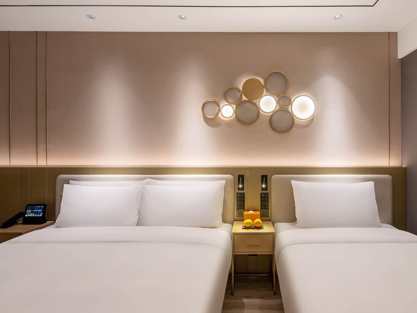 月若流金家庭房【小冰箱+電視投屏】