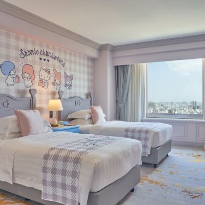 Hello Kitty 與玩伴 市景家庭套房 高雄漢來大飯店優惠