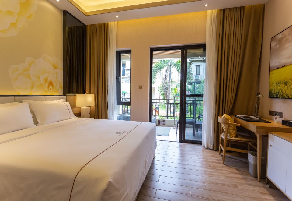 Yuetianxia Hot Spring HotelA Zone Hydrophilic Hot Spring Three Bedroom Villa