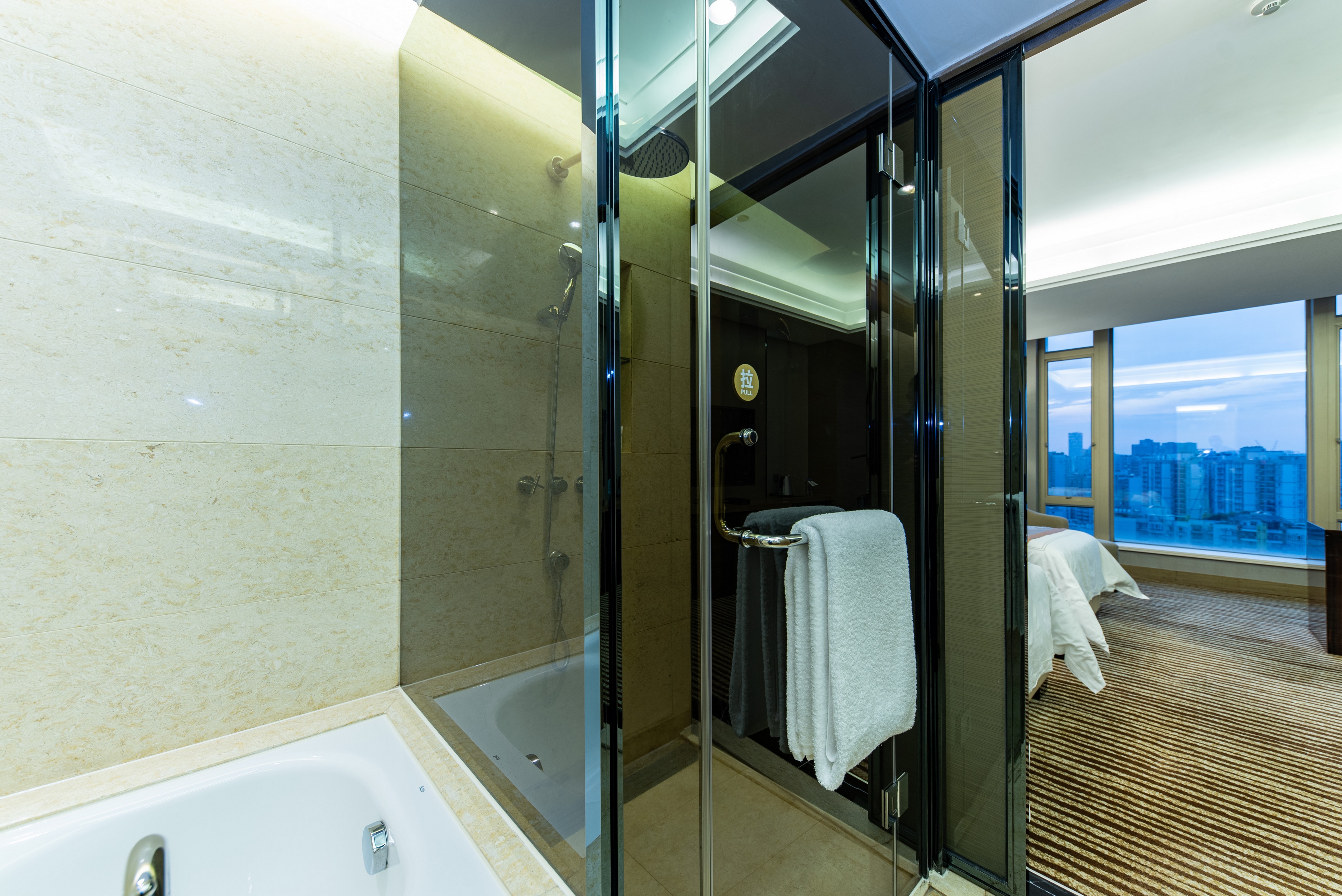 Shenzhen YANGBANGLANGYUE International HotelScenery Standard Twin Room