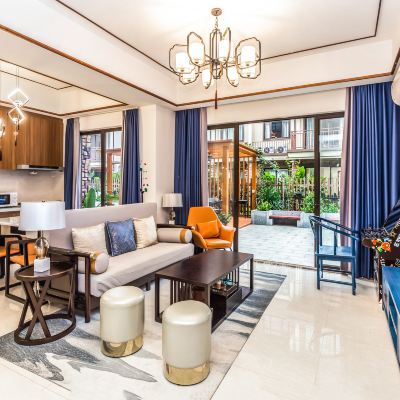 雙拼聚會 【七房九床獨棟別墅】麻將.燒烤.KTV 佛山美的鷺湖鷺棲台別墅優惠