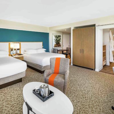 小型兩張大床套房 邁阿密達特蘭希爾頓酒店優惠