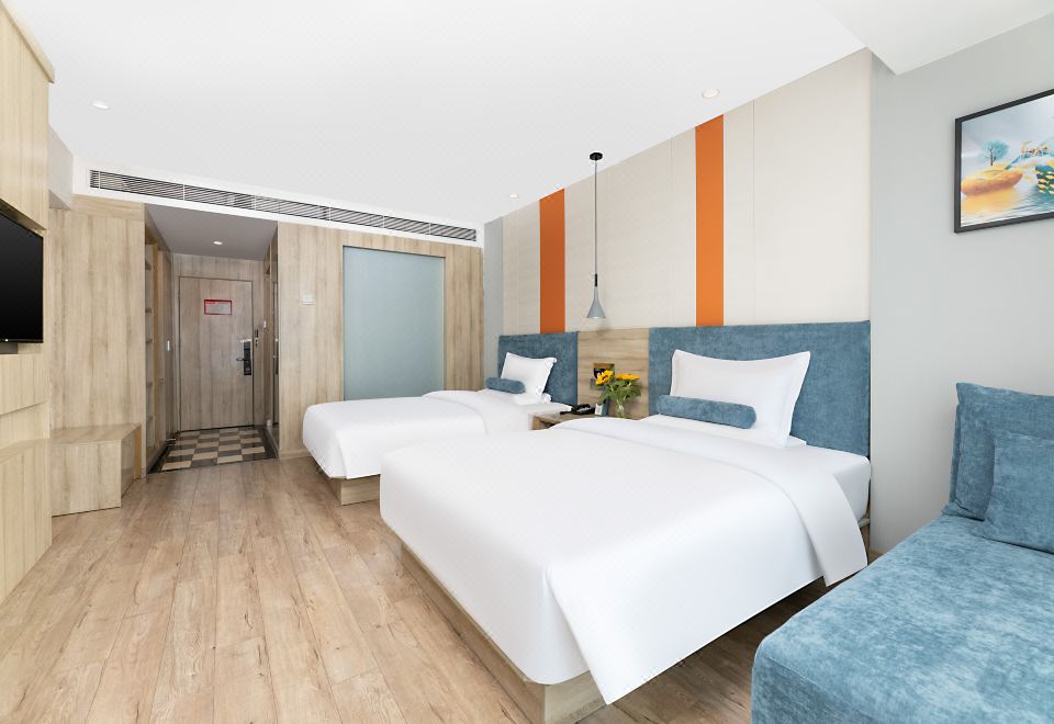 悅萊?陽光雙床房（落地大窗+零壓床墊+溫暖如春）