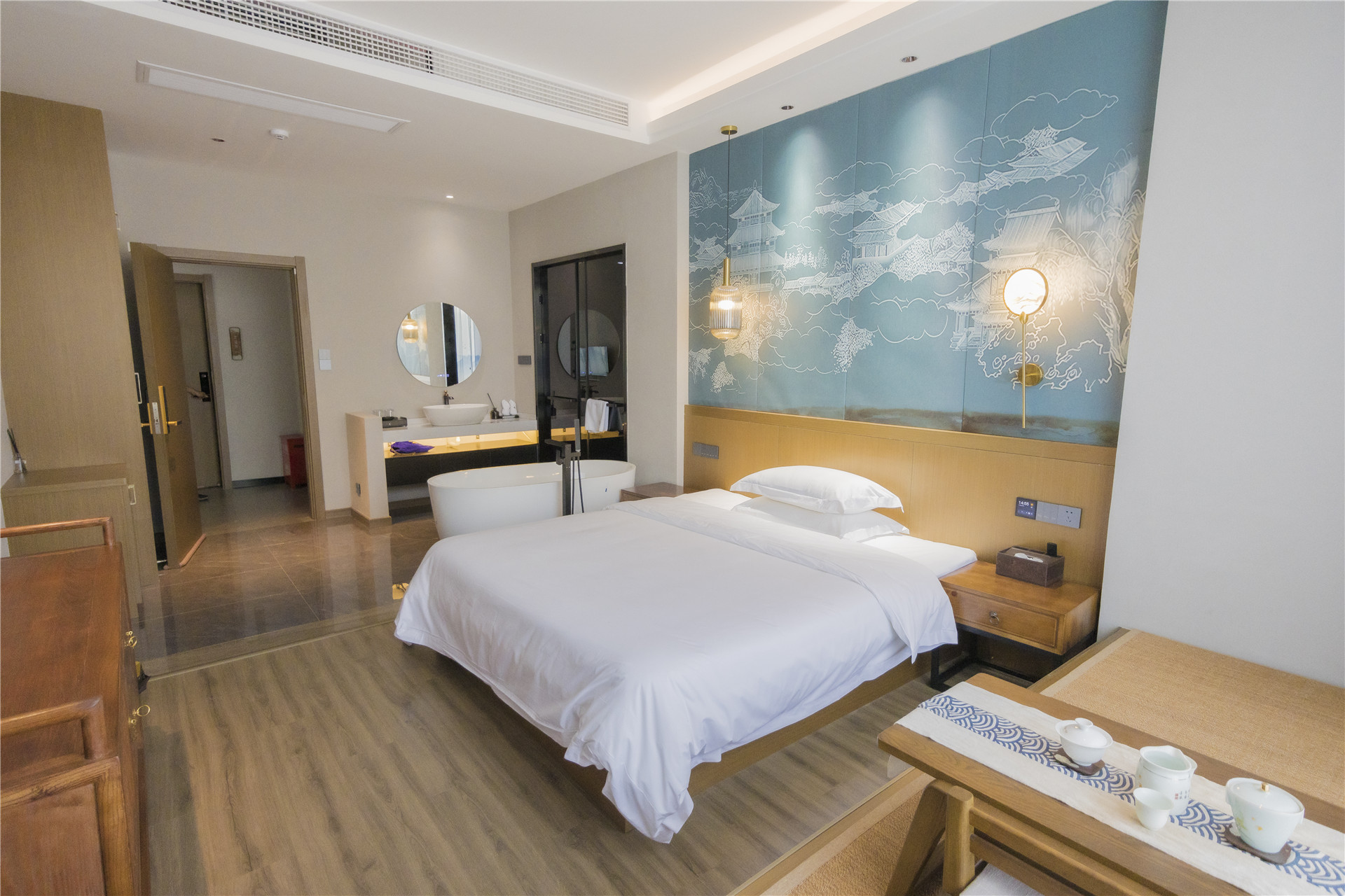 祕語甜巖大床房