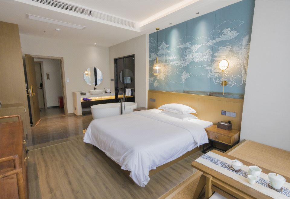 祕語甜巖大床房