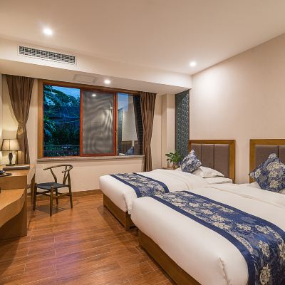舒適雙床房（園景+0壓床品+科勒衛浴） 西雙版納美度大飯店（傣鄉水城店）優惠